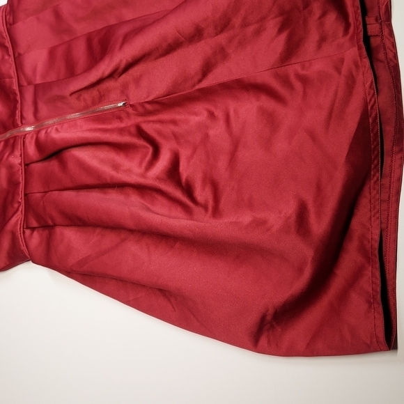 Forever 21 XXI Red Dress Sleeveless Lined Size M - Picture 11 of 13